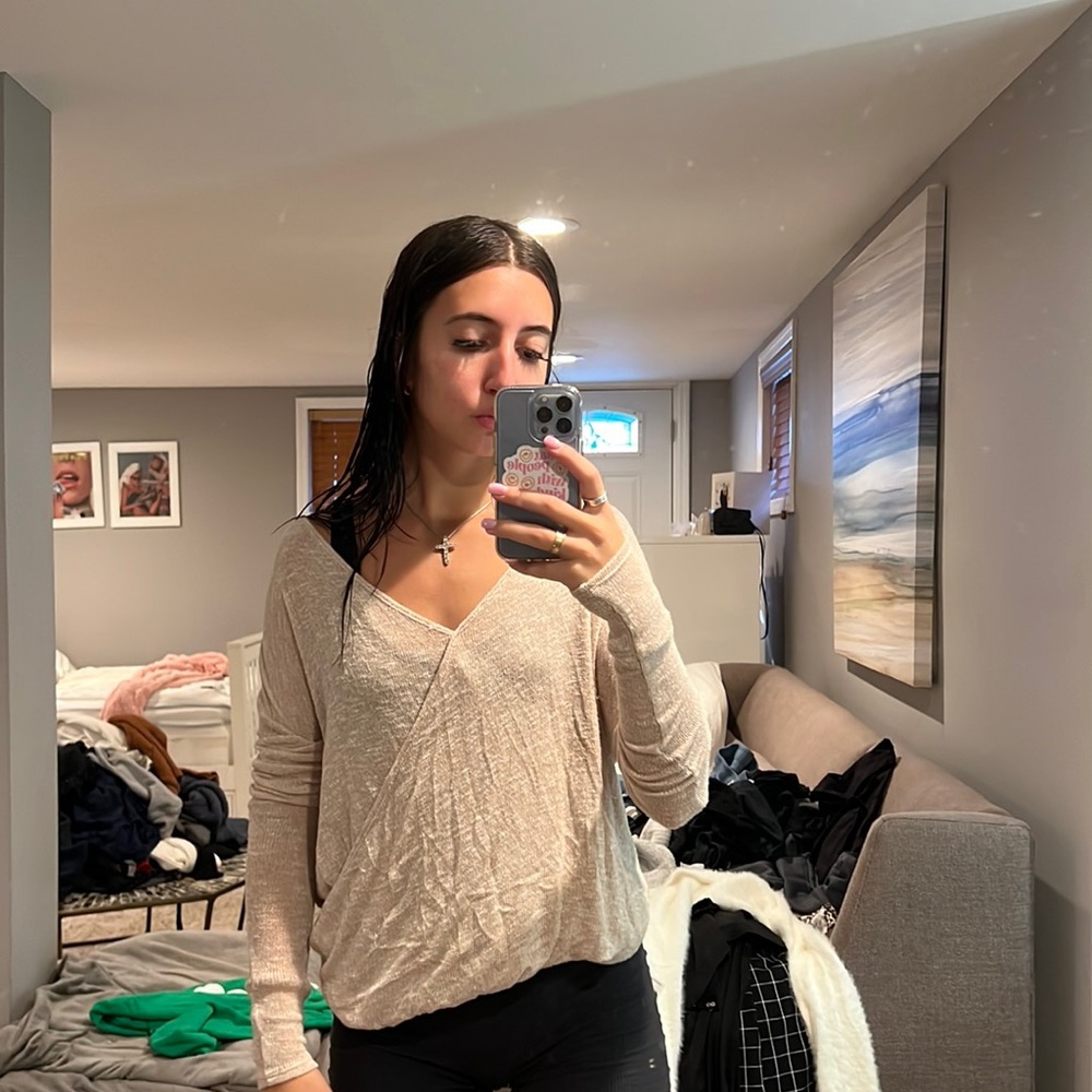 Loose off the shoulder blouse